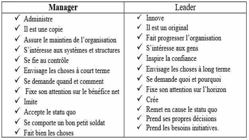 L'entreprise et le manager