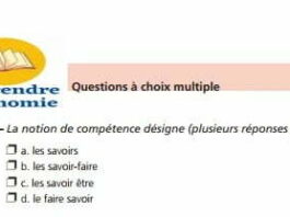 QCM en gestion prévisionnelle des emplois et des compétences