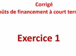 exercices corrigés sur le coût des financements à court terme [PDF]