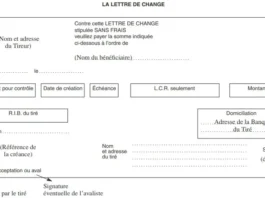 La lettre de change