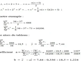 La série chronologique statistique : cours avec exemples