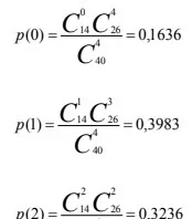 Loi hypergéométrique