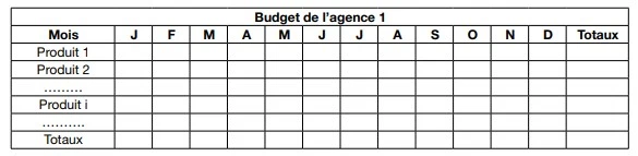 Problèmes spécifiques liés au budget des ventes (1)