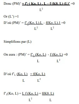 Formalisation mathématique 