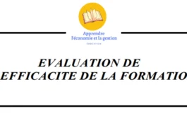 L'évaluation de l'éfficacité de la formation