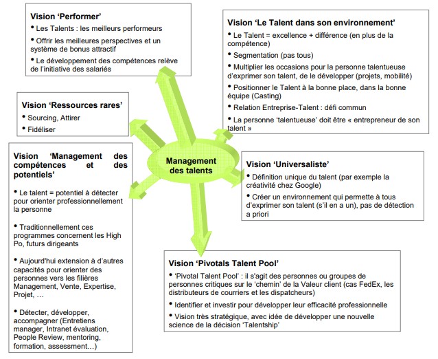 visions du Management des Talents