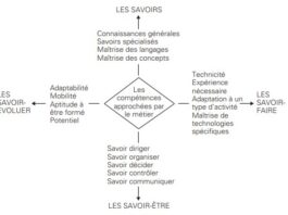 L’approche des compétences individuelles par le « métier »