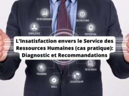 L’Insatisfaction envers le Service des Ressources Humaines (cas pratique): Diagnostic et Recommandations