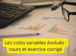 Les coûts variables évolués : cours et exercice corrigé