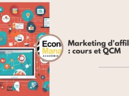 Marketing d'affiliation : cours et QCM