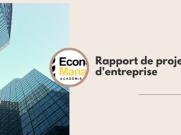 rapport de projet d'entreprise