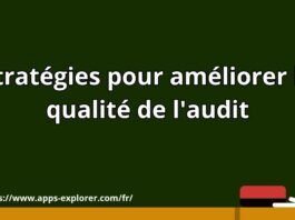 Stratégies pour améliorer la qualité de l'audit