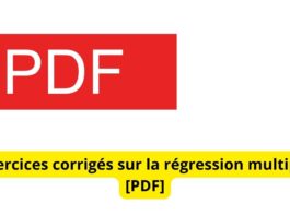 Exercices corrigés sur la régression multiple [PDF]