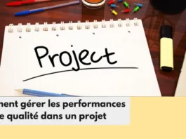 gestion des performances qualité projet