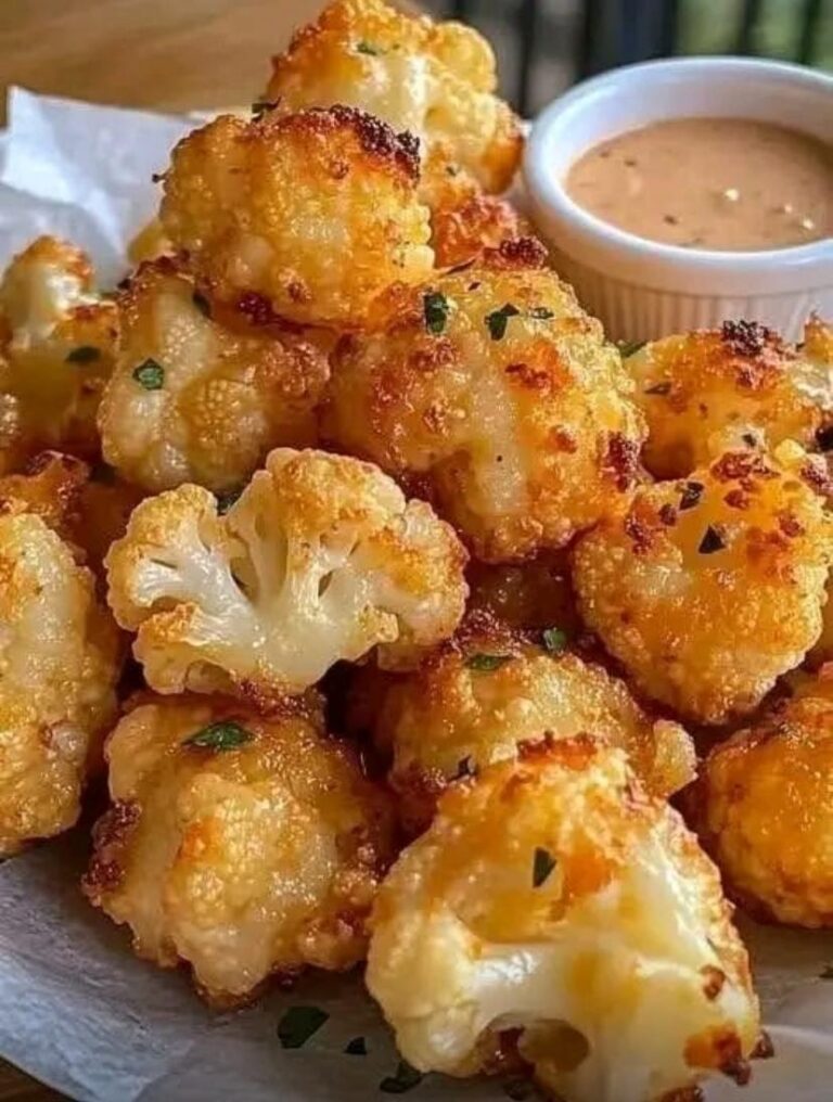 Crispy Fried Cauliflower Bites