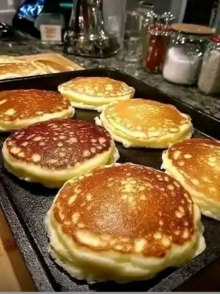 Fluffy Homemade Pancakes Recipe