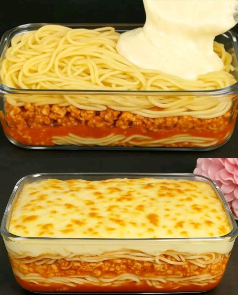 Creamy Baked Spaghetti Casserole