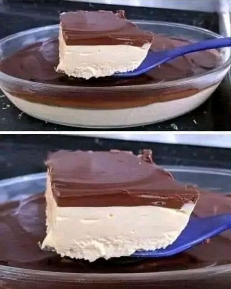 Chocolate Vanilla Layer Dessert