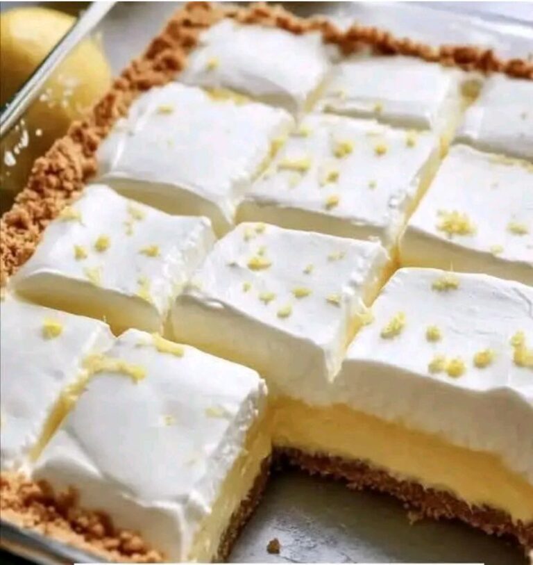 No-Bake Lemon Cream Dessert