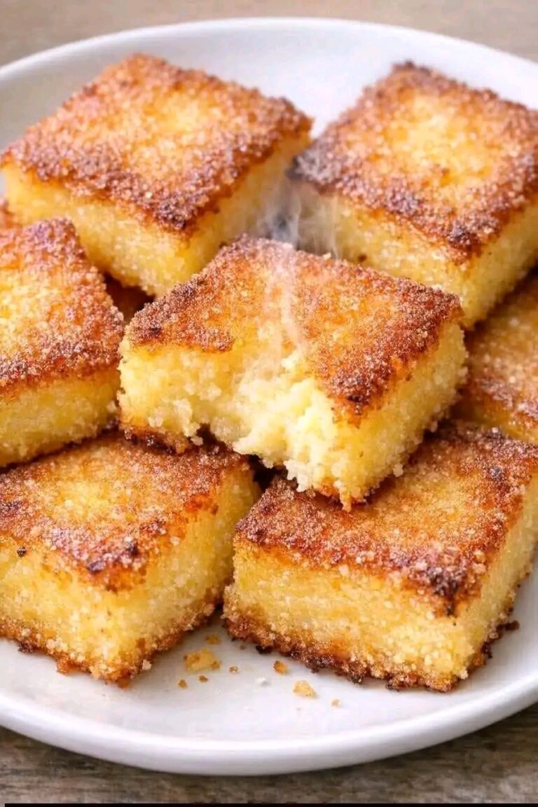Golden Semolina Squares